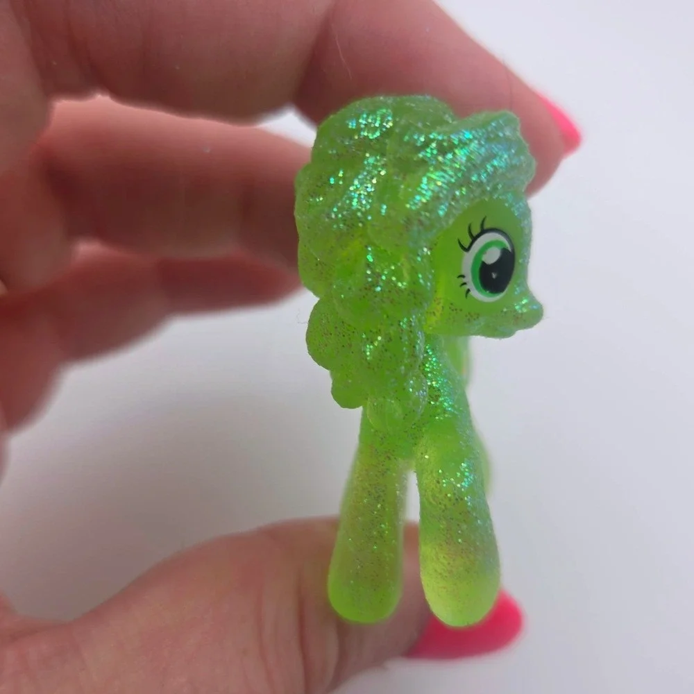 My Little Pony Peachy Sweet Glitter Series 3 Blind Bag Figure G4 Hasbro 2 Inch